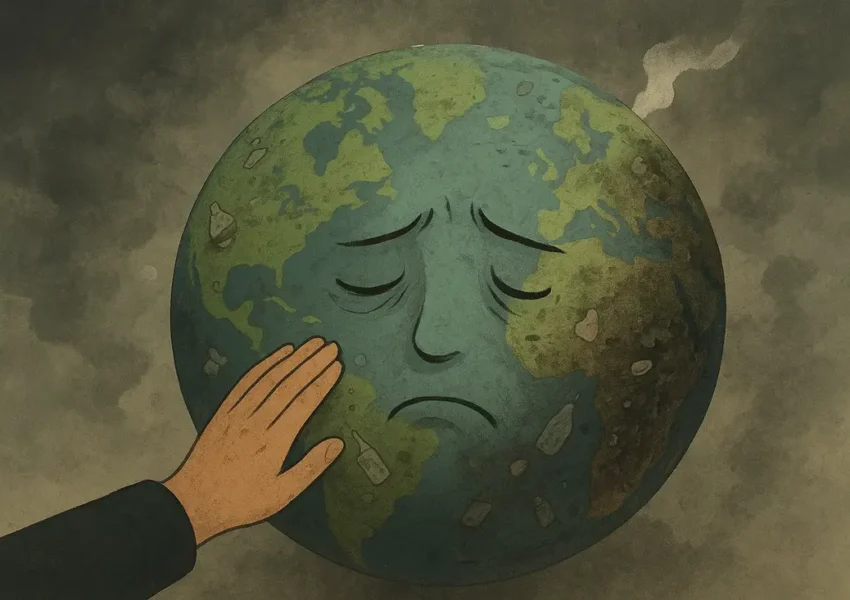 Bumi di Ujung Napas: Saat Teknologi Gagal Menebus Dosa Manusia