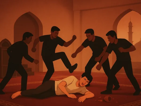 ketika setan masuk ke masjid