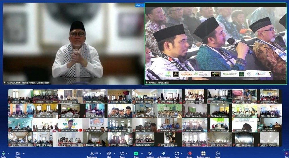 Zulhas Sentil Umat Pecah Belah di Silatnas Wahdah 2025: Fokus Persamaan Jauhkan Perbedaan
